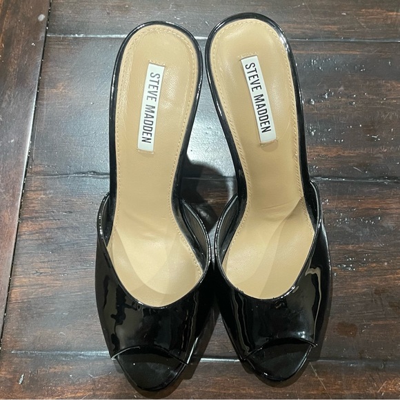 Steve Madden Priya Peep Toe Mule - Picture 8 of 11